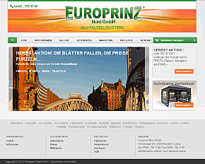 Europrinz-Nord Website